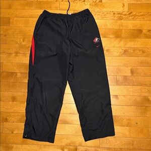 Black Nike Team Canada Hockey Track Pants - Size XL